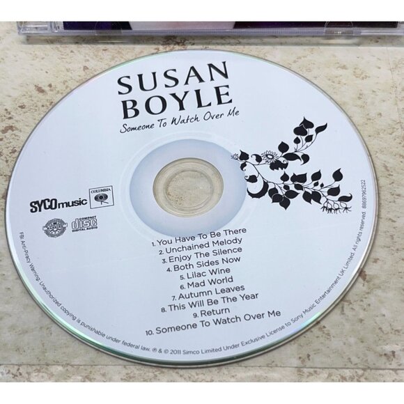 Susan Boyle CD Lot The Gift and Someone to Watch Over Me Holiday Inspirational - Picture 5 of 13